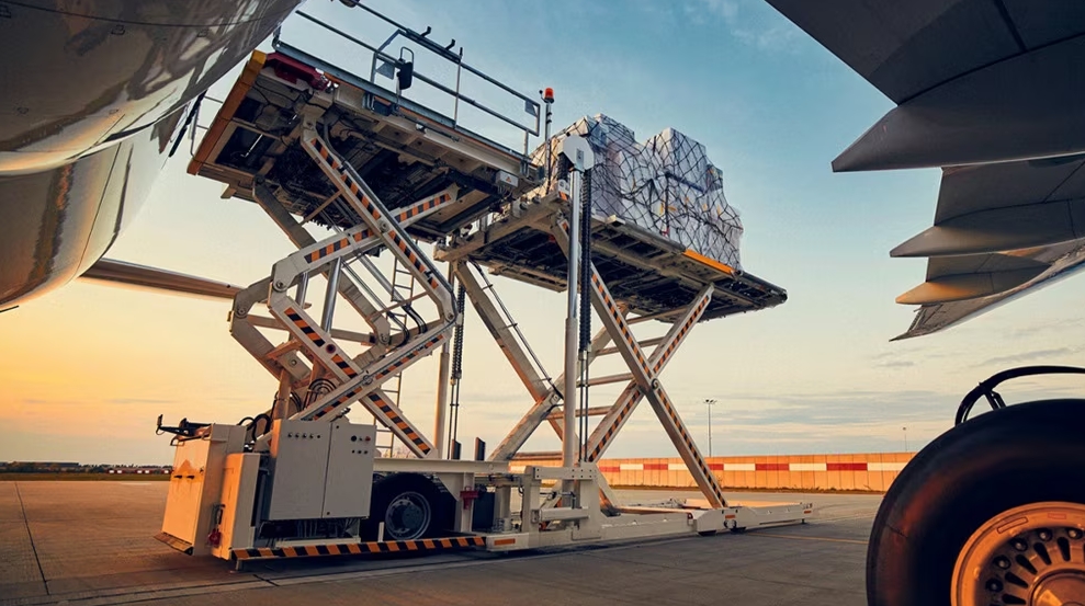 What is an air waybill (AWB) in air freight?